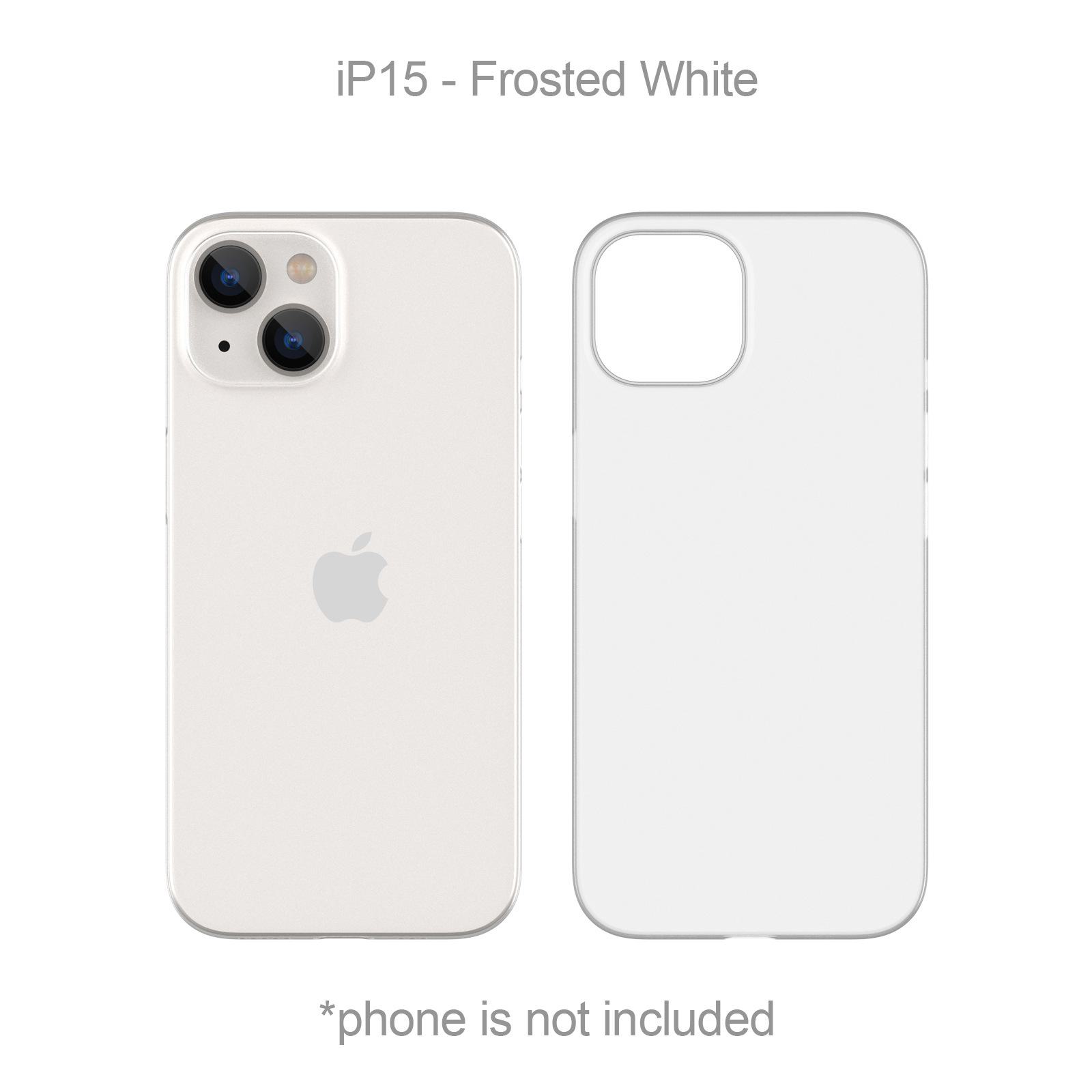 

Чехол для Apple iPhone 15: Ультратонкий полипропиленовый чехол с большим отверстием для iPhone 14/13/12 Pro Max, матовый дизайн. iPhone 11 Pro Max