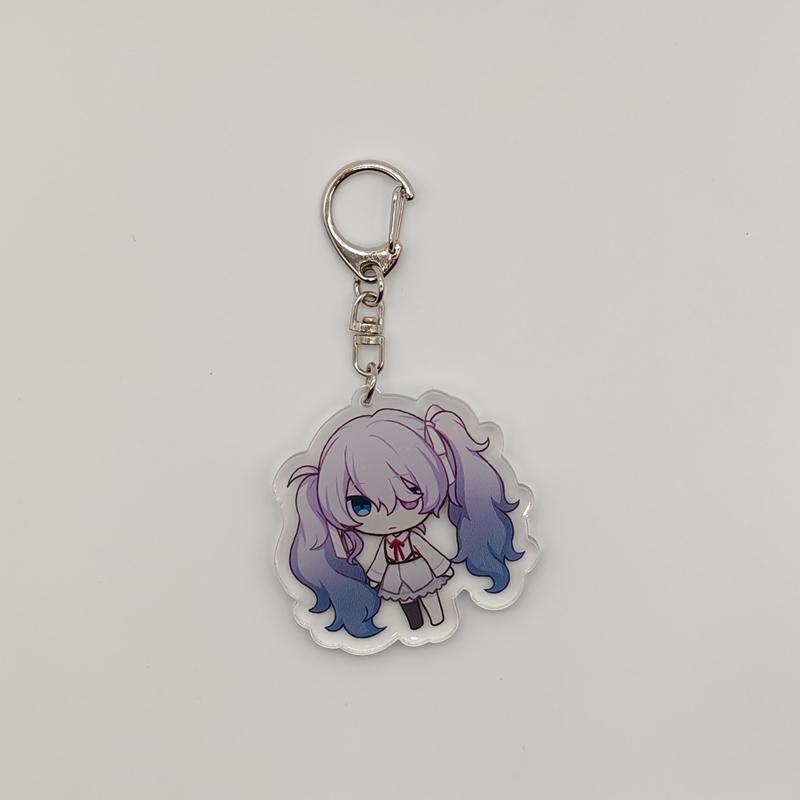 PJSK Project Sekai Colorful Stage Tutti i personaggi SD Carino Kawaii Portachiavi Acrilico Portachiavi Laccetto Accessori da Appendere