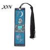 Skull Pattern Bookmark Tarot Card Bookmark, Stainless Steel Skeleton Page Marker, Thin High-definition Printed Metal Book Mark for Students