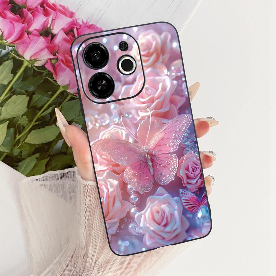 For Tecno Pop 9 5G Case KL4 New Luxury Painted Cover For Tecno Spark 30C 5G KL8H Soft Silicone Case For Tecno Spark 30 5G Fundas