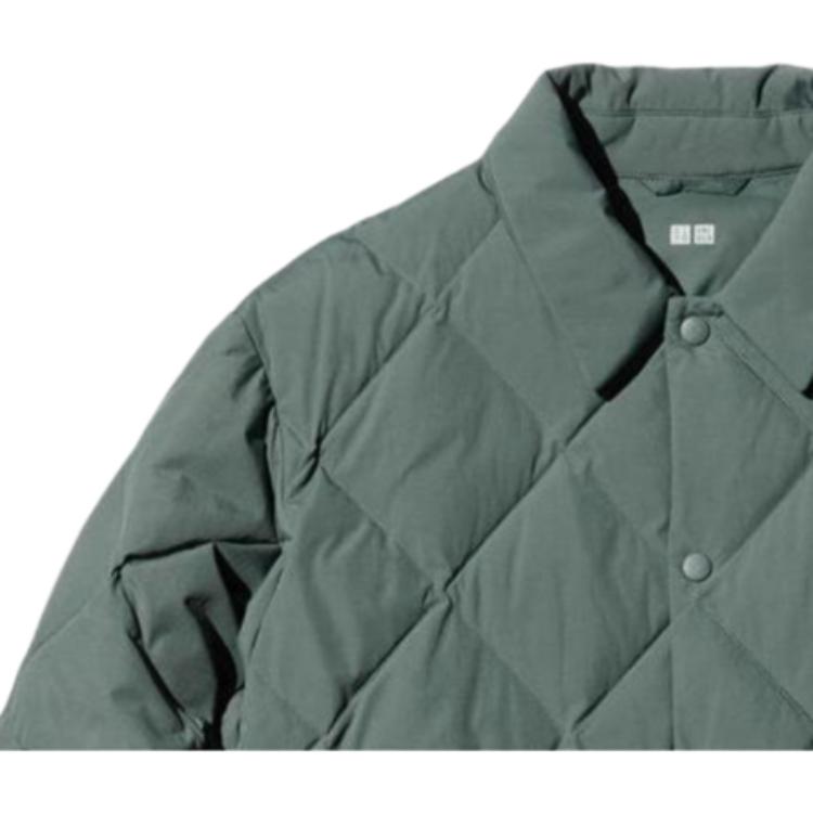 UNIQLO Puffer Jacket Men's Turquoise 472293-55