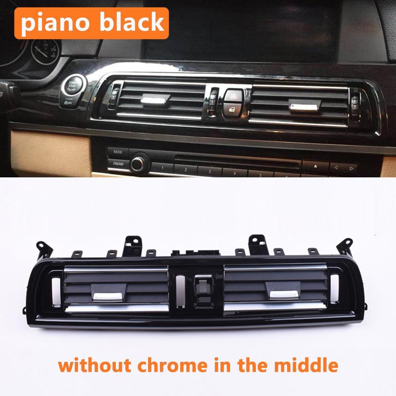 LHD RHD Front Central Left Right Rear AC Conditioner Chromed Air Vent Grille Outlet Panel For BMW 5 Series F10 F11 2010-2017 4YHD