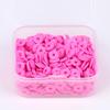 500pcs 6mm Clay Beads Slice Polymer Clay Spacer Beads Chip Disk Round Heishi Beads For Jewelry Making DIY Handmade Accessories