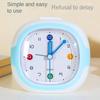 Silent Alarm Clock Anti-drop Tabletop Clock Mute Children Desktop Clock  Student Learning