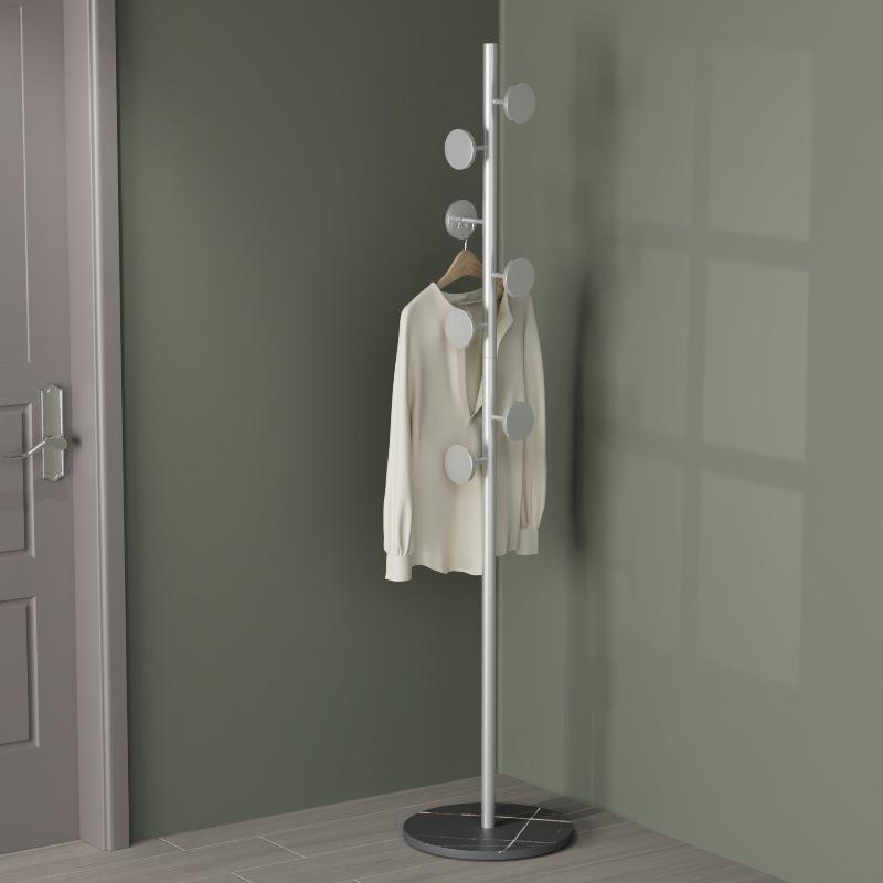 Luxury Metal Coat and Hat Stand with Rock Board for Bedroom or Entryway