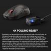 Pulsar Gaming Gears X2H Mini Clear Black Wireless Gaming 26000 DPI Optical PAW3395 Mouse, Ultra-Lightweight 52g, Ambidextrous, 2.4GHz, 1ms, Sensor,