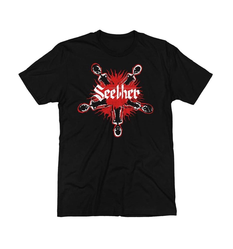 

Hot Vintage SEETHER Band Black 100% Cotton Size S4XL Shirt Unisex T-Shirt XL