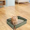 Foldable Cat Litter Box Tray Travel Compact for Indoor Cats Pet Supplies Toilet