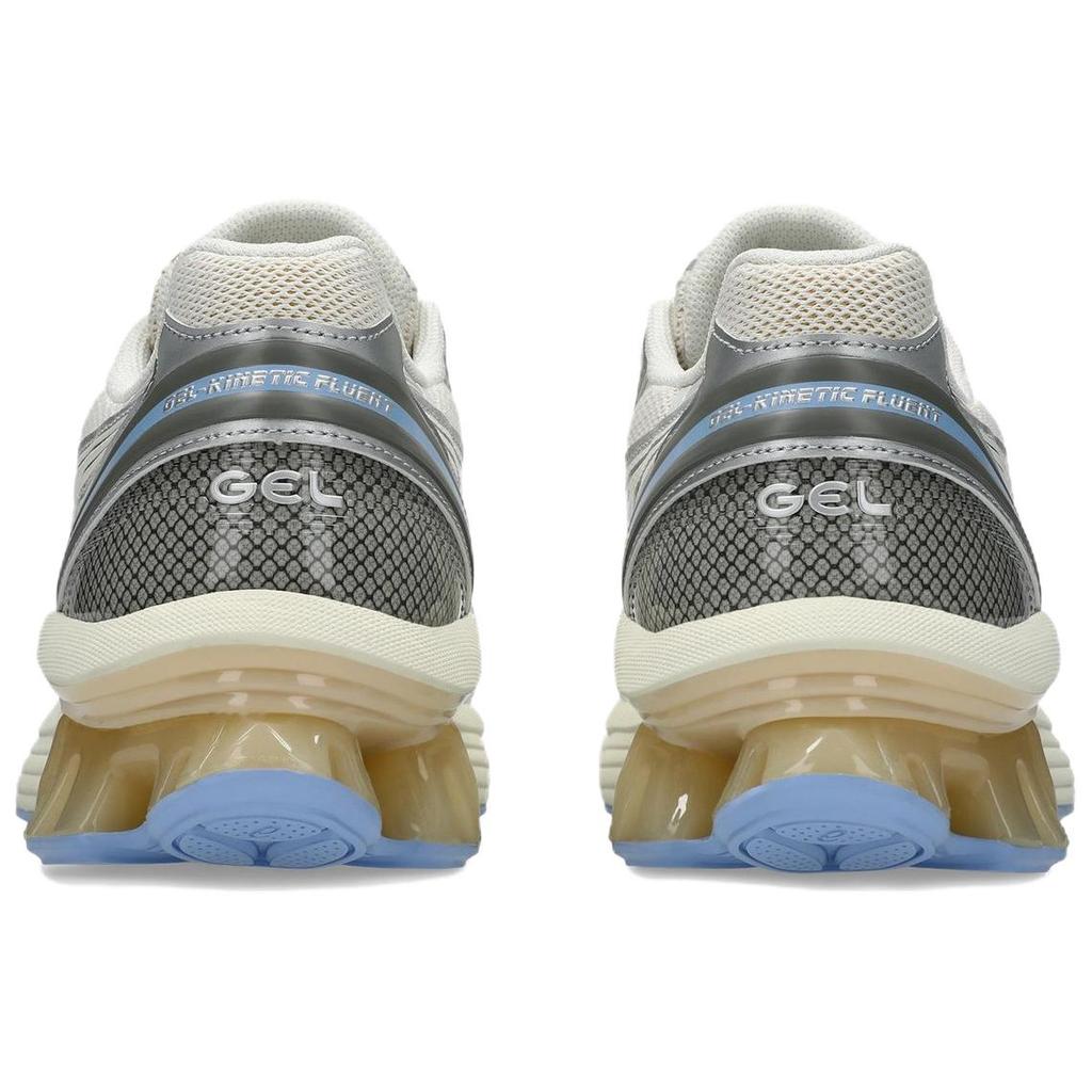 Asics GEL KINETIC FLUENT Cushioning Support Running Shoes Unisex Cream White 1203A591-103