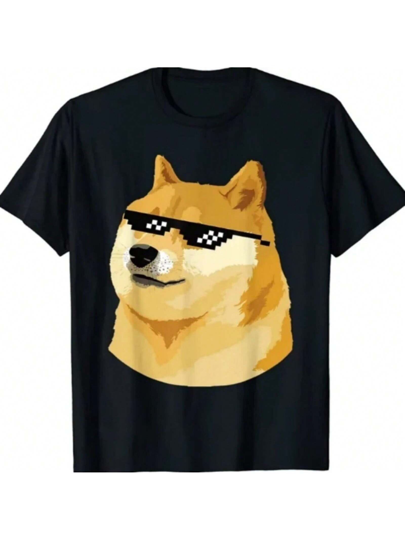 Meme Balltze Cheems RIP Grpahic T Shirt Funny 3D Doge Fans T-Shirts Fashion Streetwear Outdoor Lovers Oversized04198 S разноцветный