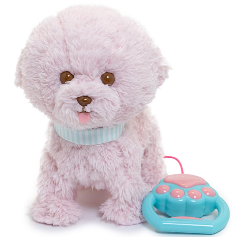 

Totoko Stroll Peach мягкая игрушка собака электронный Bichon-chan [движущийся питомец] 506-21872