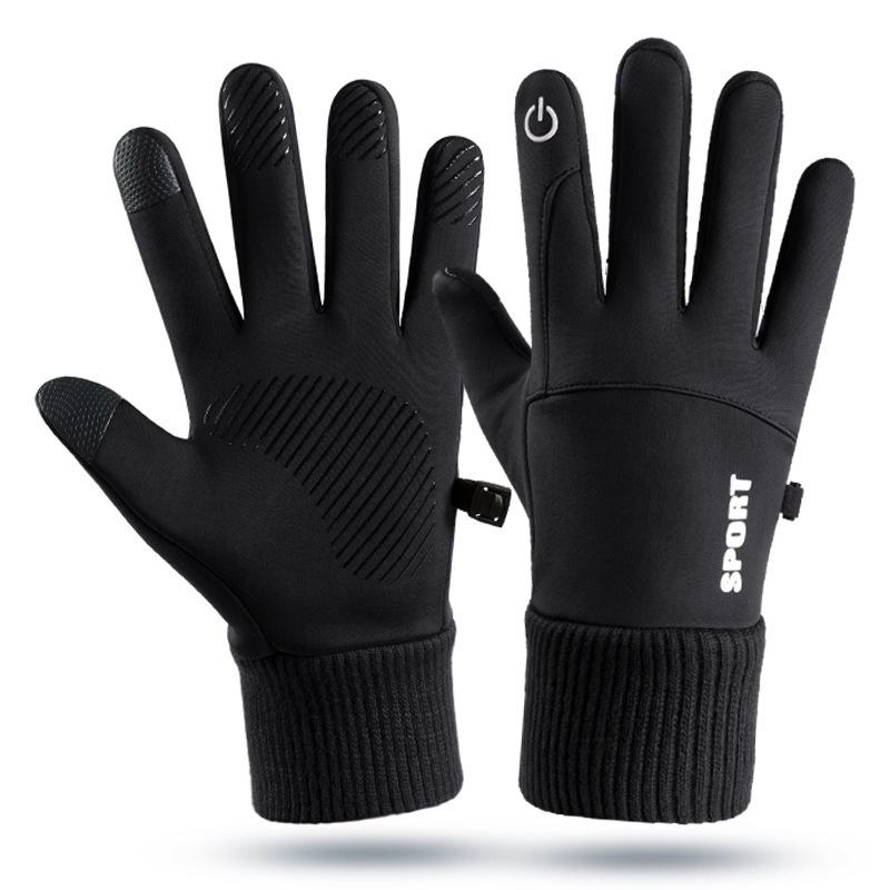 Winter Waterproof Men'S Gloves Touchscreen Windproof Sports Fishing Driving Motorcycle Ski Non-Slip Warm Cycling Women Gloves