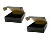 Storage Box DXL Black Set of 2