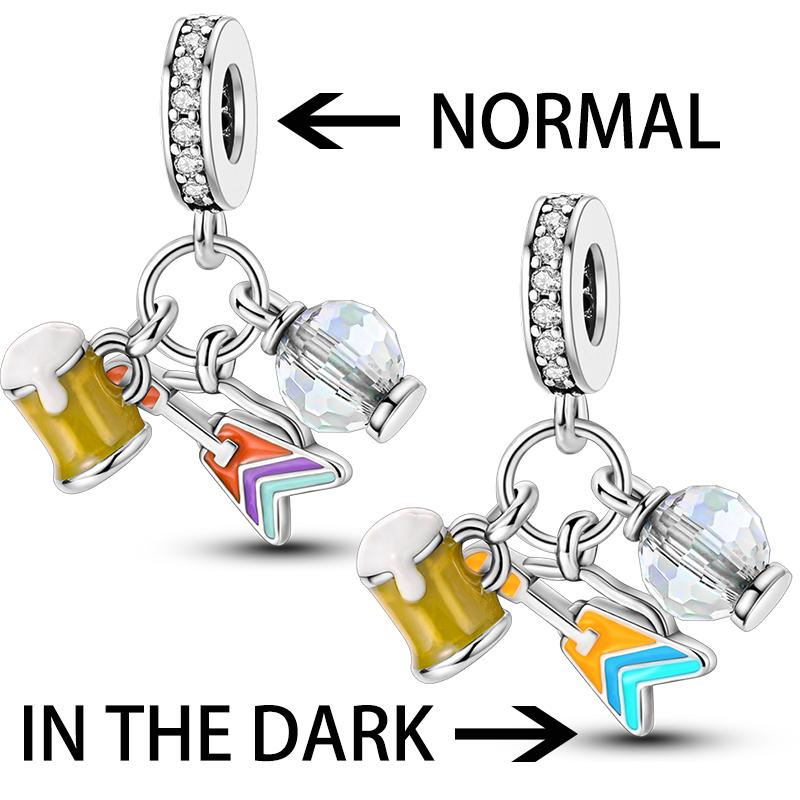 Newest Charms Beads Copper Colorful Dangle Cute Pets Pendants Fit Original Bracelet Necklace Diy Jewelry Gift