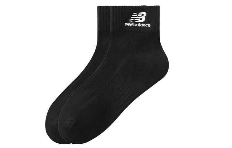 New Balance Ankle Socks Unisex 1 Pack Black LAS00002-BK L