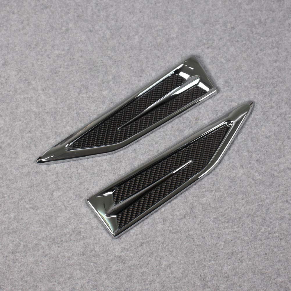 RUIQ Toyota 30 Series Exterior Chrome Plated Fender Garnish with Side Dummy Air Euro Outside Side Door Shark Black Carbon Fiber Designed Exclusively