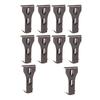 A84E-10 PCS Brick Hook Clips For Outdoor Hanging No Drilling Required For 60-70Mm Bricks