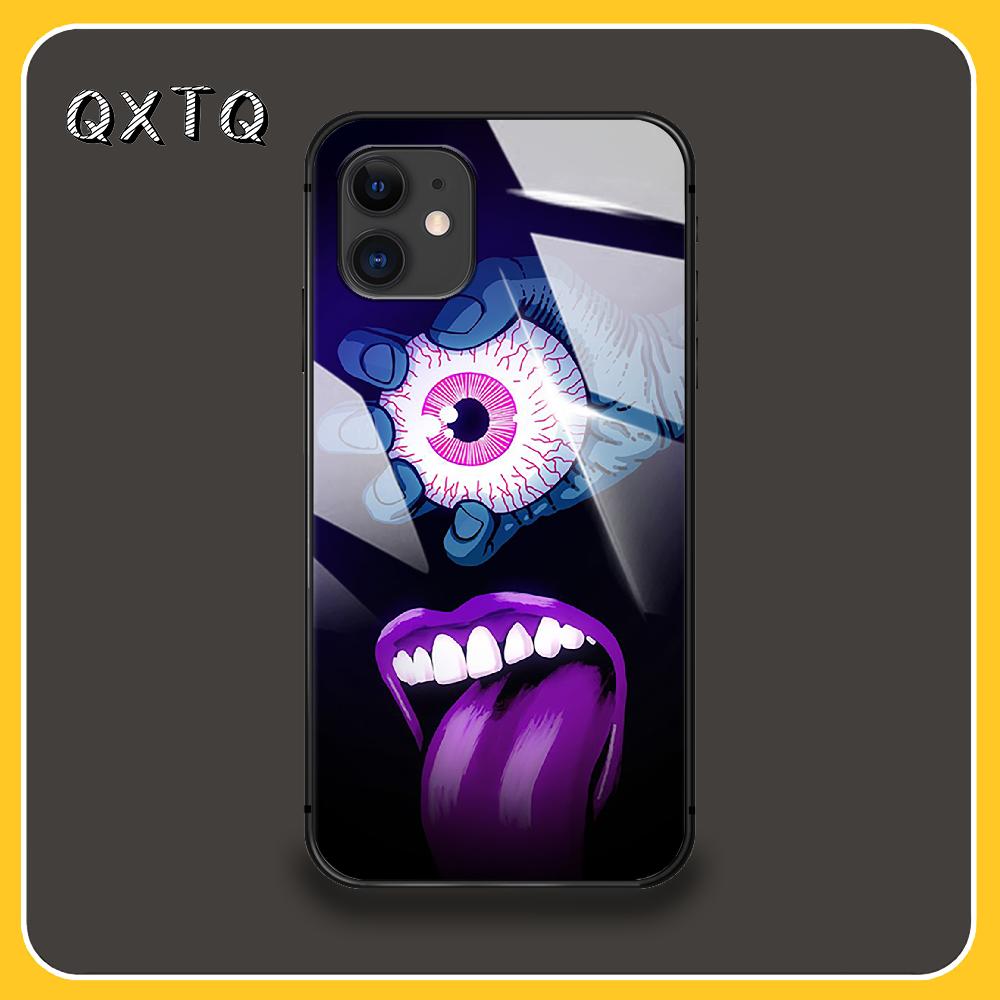Artistic Fashion Eyes Case Mobile Cases & Covers Glass Cell Phone Case For IPhone Xiaomi Redmi Samsung Galaxy Note S 12 13 14 15 21 22 5G Pro Max Plus