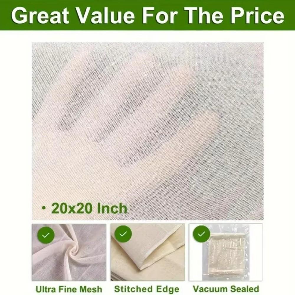 Baumwoll-Käsetücher Küchenwerkzeuge Bierbrau-Siebe Baumwollgaze Käsetuch zum Abseihen