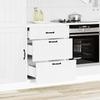 Lucca White Kitchen Base Cabinet