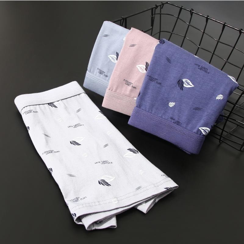 5pc Men's Big Size Panties  Slip Mid-waist Flat Angle Transparent Summer Sexy Breathable  Ultra-thin Four-corner Pants