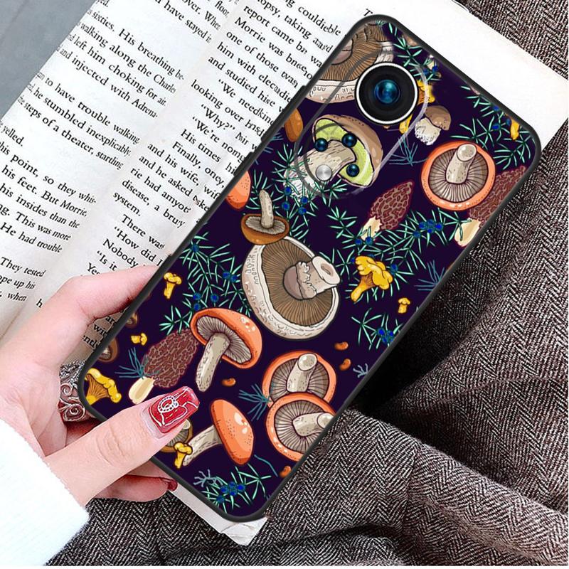 

Wild Forest Mushroom Case For Honor Magic 5 Lite 6 Pro 50 70 90 Honor X8b X9b X6 X7 X8 X9 X6a X7a X8a X9a Cover Honor X9b