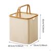 Folding Storage Basket Clothes Hamper Household Lightweight, Fashion Laundry Box for