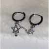 Elegant Star Drop Earrings Party Ear Buckles Fashion Ear Jewelry Alloy Texture Suitable for Women and Teens Present