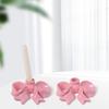 Unique Long Candle Candlestick Romantic Bowknot Shape Candlestick Candle Stands  Living Room