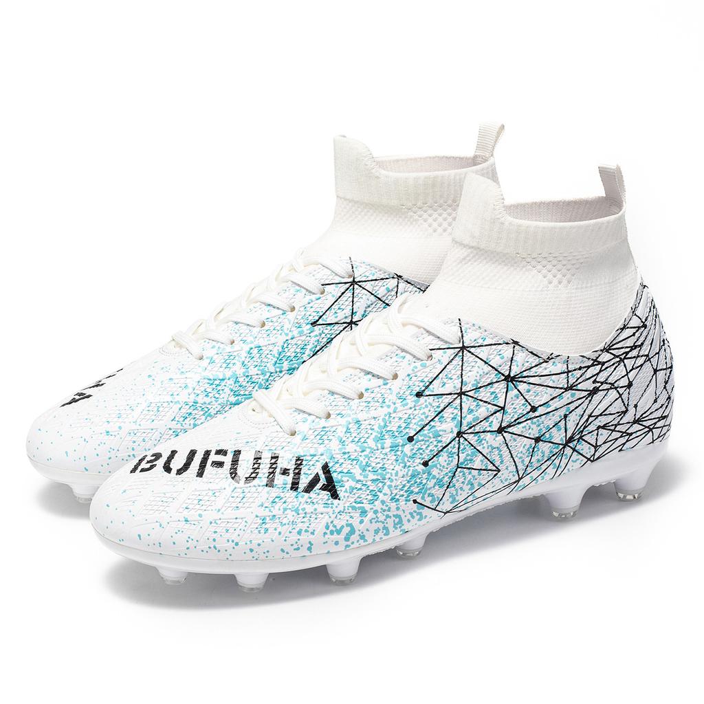 2025 cross-border new long and short nails breathable male and female teenagers FOOTBALL SHOES grass training shoes