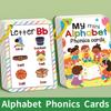 156 Words A-Z Learning Cards with Pictures, 27 English Word Cards, Educational Cognitive Games