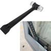2 In 1 Installation Rubber Hammer Plastic Scraper For Flooring, Tile, Window Projects With Ergonomic Handle Tool