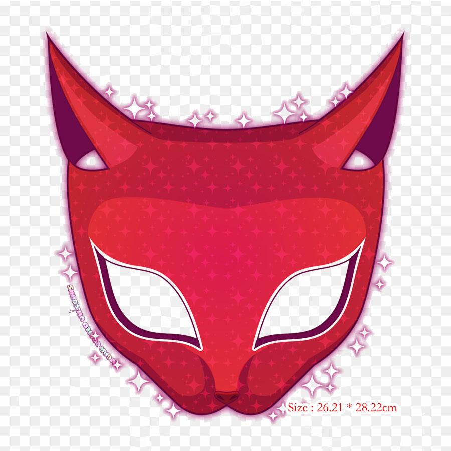 Buy Persona 5 Mask Persona 5 Persona 4 Iron on Heat Transfer Printing ...