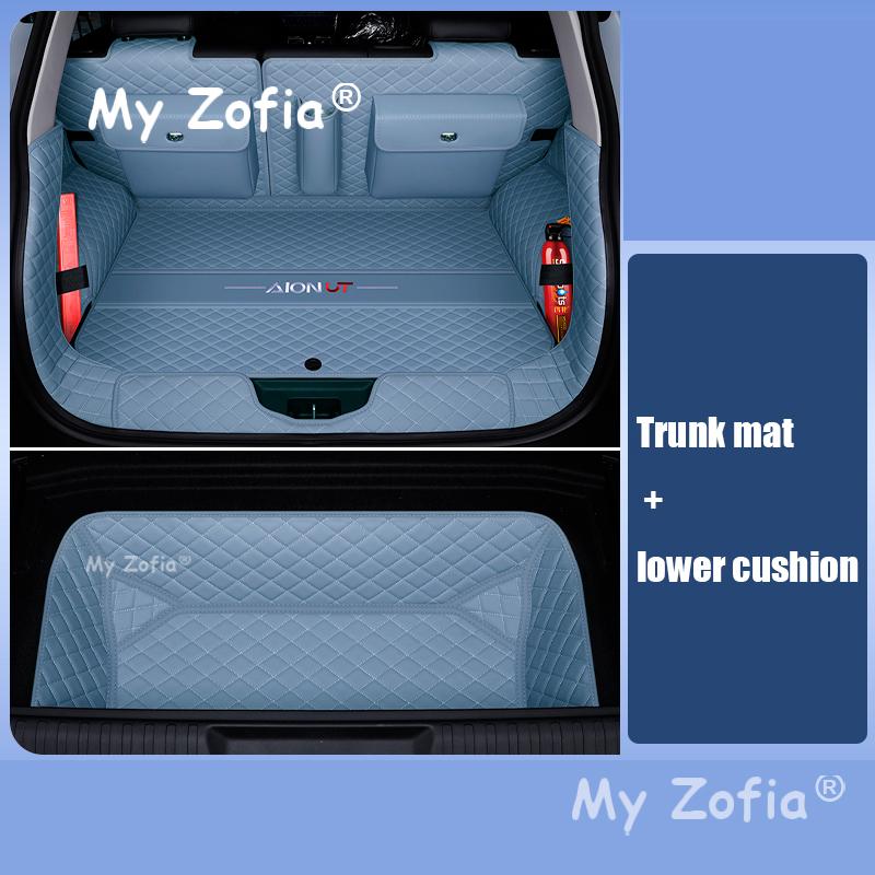 Car Trunk Mat Pad For GAC AION UT 2025 2026 Car Leather Waterproof Car Rear Trunk Mat Floor Liner Carpet Interior Protective