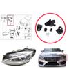 BHL580-1 Headlight Holder Mount Repair Bracket Tab Set Left Side for Mercedes C Class W205 C205 S205 A205 2013-2023 A2058200514