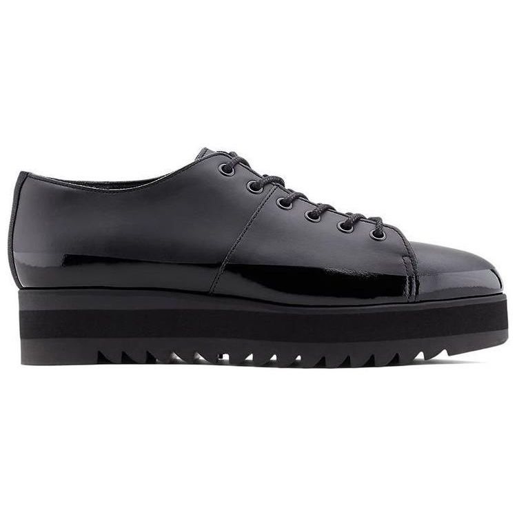 ONITSUKA TIGER Lace-Up Lo Comfortable Thick Sole Durable Low-Top Skate Shoes Women Sneaker Black 1182A320-001
