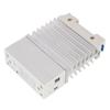 Din Rail Solid State Relay DC 3‑32VDC Input 5‑220VDC Output Integrated Single Phase Solid State Relay with Heat Sink
