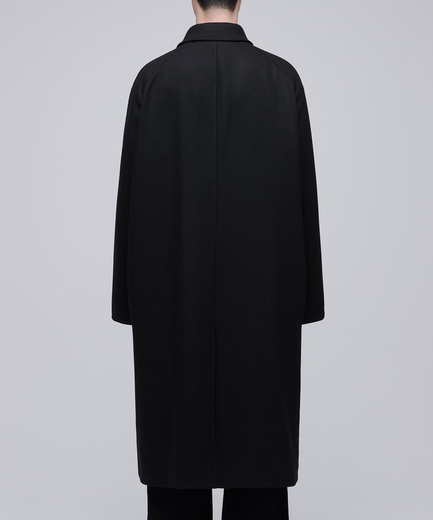 Musinsa Standard Mtr Oversized Balmacaan Coat [Black]