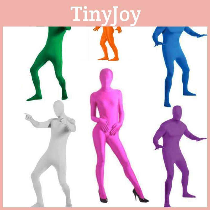 Skin Body Full Suit Catsuit Halloween Party Zentai Costumes Unisex Party Suit