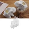 Rabbit Shape Silicone Mold Easy Releasing Silicone Molds Suitable for Crafting Decorative Containers and Candle Holders