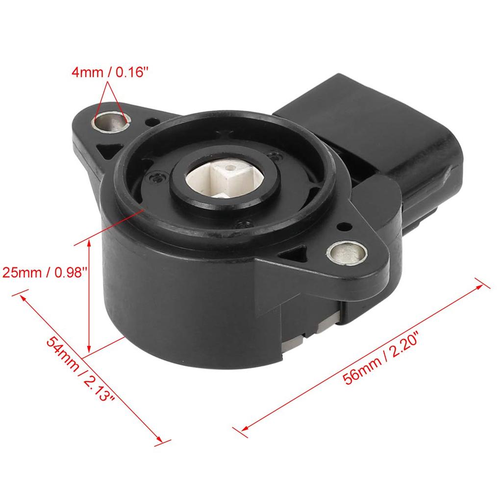 X AUTOHAUX Car Throttle Position Sensor Replacement Compatible with Hijet and Atrai 89452-97202 Daihatsu, Extol,