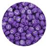 100/200/300/500pcs Acrylic Mixed Color Letter Beads Round Loose Spacer Russian Beads For Jewelry Making Diy Handmade Bracelet