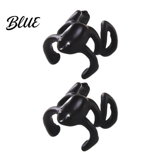Frog Design Ear Jewelry 36925 Pairs Frog-Shaped Earrings Clip-On Functionality