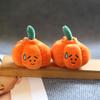 Pumpkin Plush Mini Keychain Super Soft Short Plush Toy Halloween Decor Home