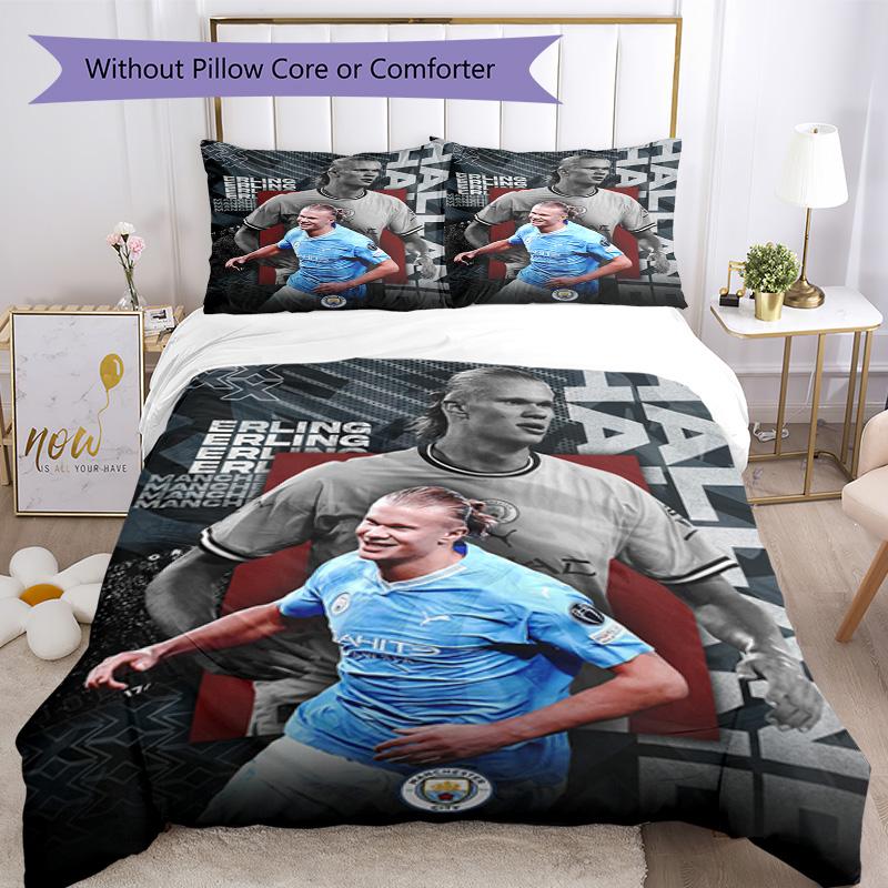Haaland Duvet Cover Set Design For Playroom Soft Fabric Perfect Gift For Friends Family