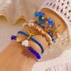 3/8 Stuks Boheemse Schelp Zeester Kralen Armband Set voor Vrouwen Zomer Strand Meerlaagse Gestapelde Parel Armbanden Feest Charme Sieraden
