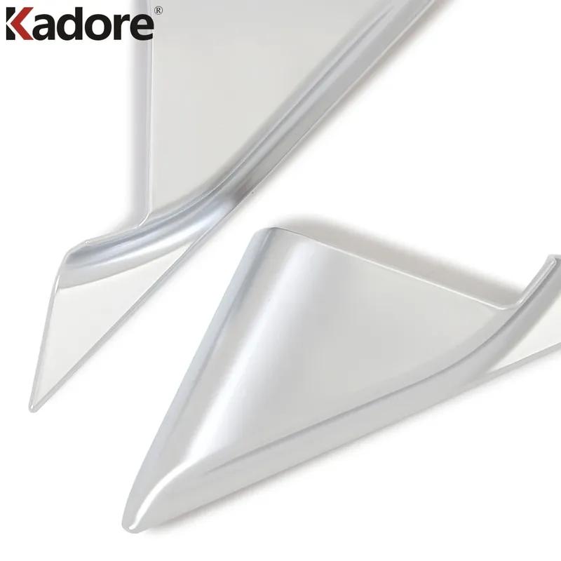 Car Front Inner Door A Pillar Triangle Frame Cover Trim For Mazda 3 Axela 2017 2018 Matte Interior Mouldings Accessories