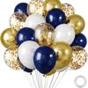 30-Piece Colorful Metal Sequin Balloon Set for Birthday Parties and Ceremonies