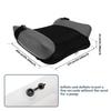 Inflatable Booster Car Seat PVC Travel Inflatable Seat Cushion Comfortable Portable Narrow Backless Booster Car Seat for Kids