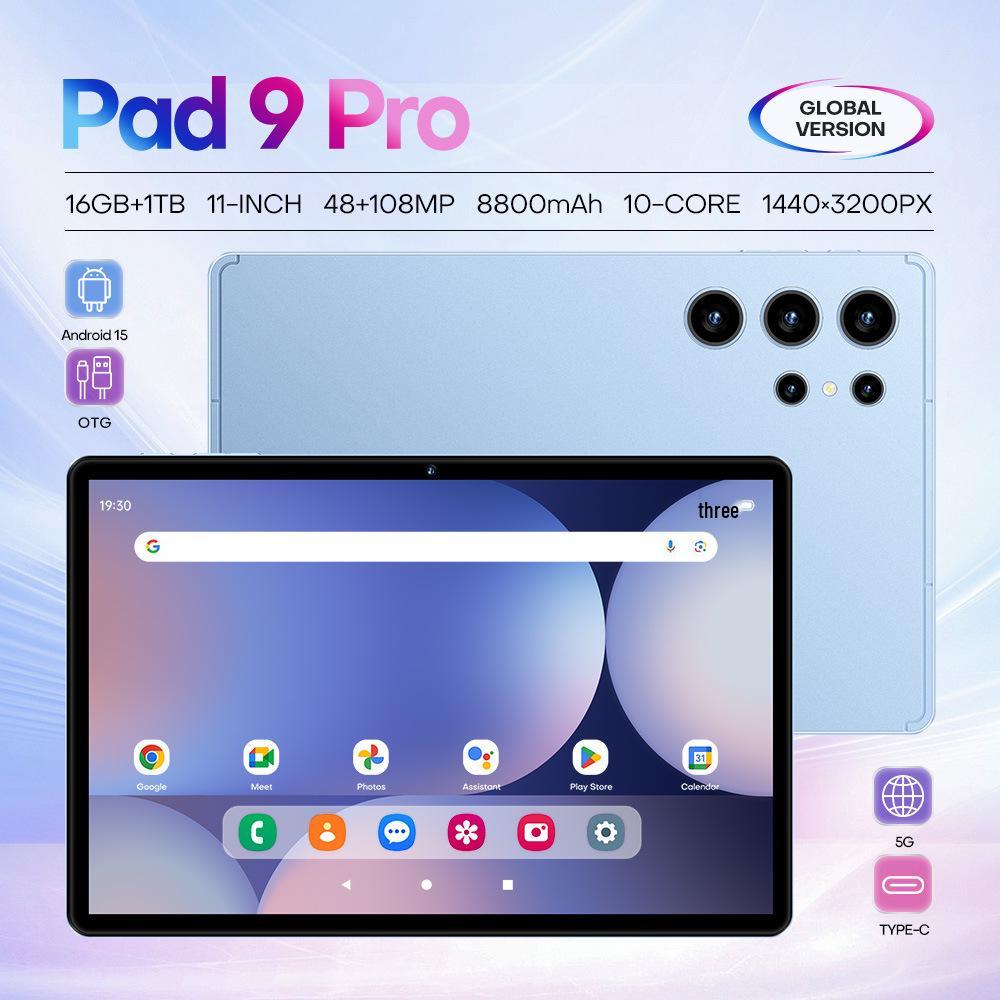 2025 Cross-border Pad 9 Pro Smart Tablet Overseas Version